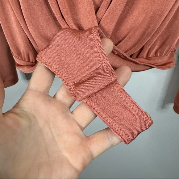 Intimately Free People Turnt Thong Bodysuit Ginger Spice size Medium - Picture 10 of 16